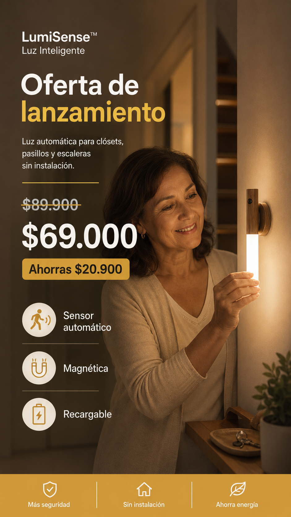 LumiSense™ Luz Inteligente