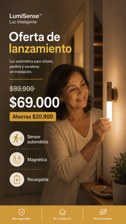 LumiSense™ Luz Inteligente